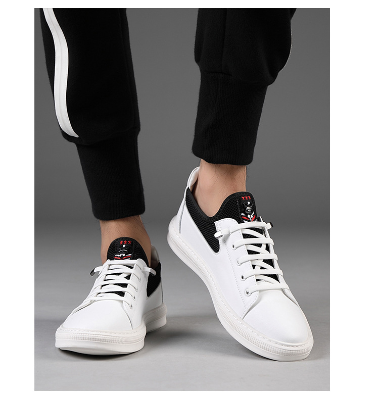 Title 1, Witte casual schoenen voor heren, wild board stijl