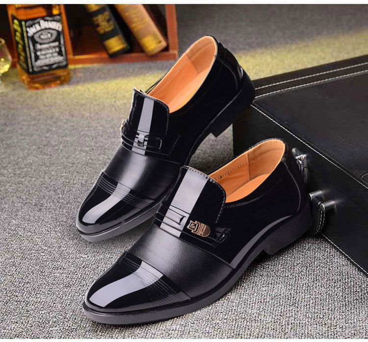 Title 2, Herren Business Lederschuhe mit Cut-Outs Stilvo...