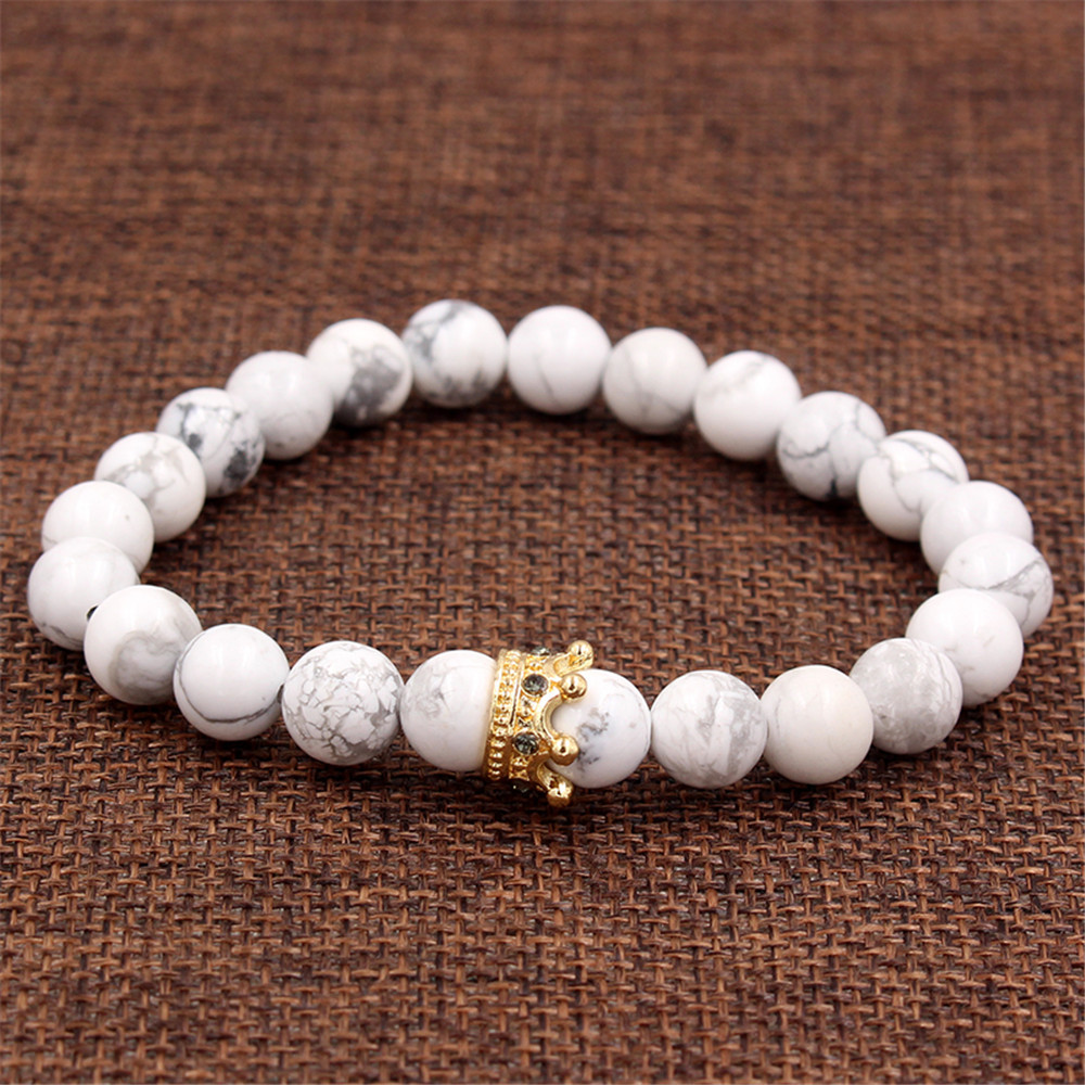 Title 4, Natural pure white pine blue gold stone hand sk...