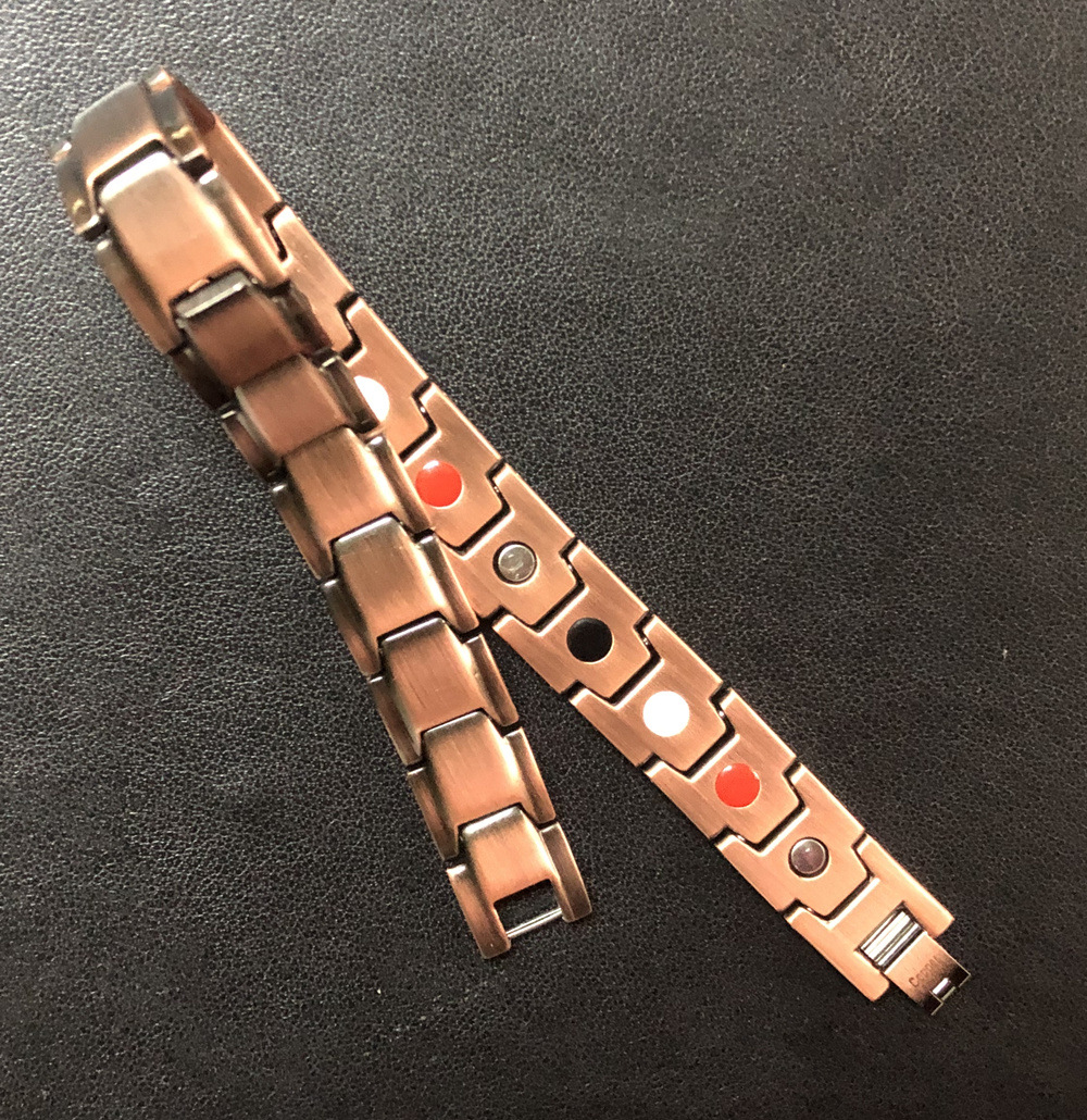 Title 1, Pure Copper Magnetic Therapy Bracelet for Arthr...