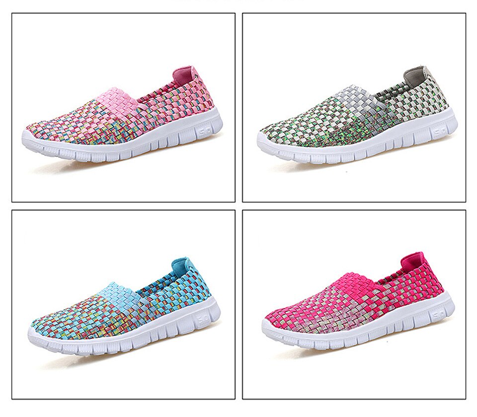 Title 2, Breathable woven mesh shoes