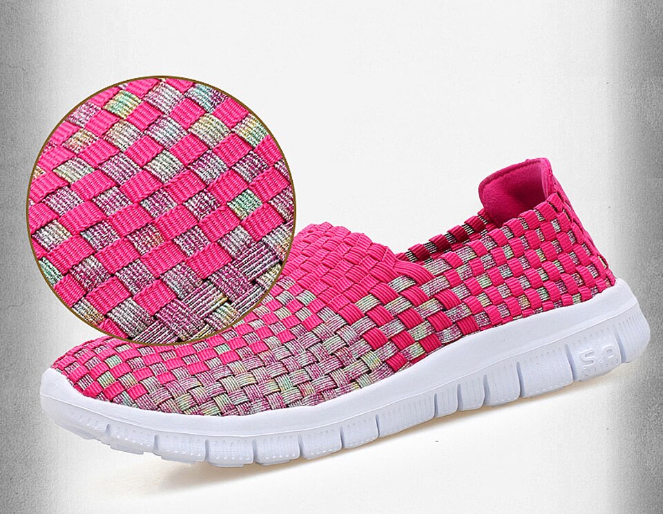 Title 6, Breathable woven mesh shoes