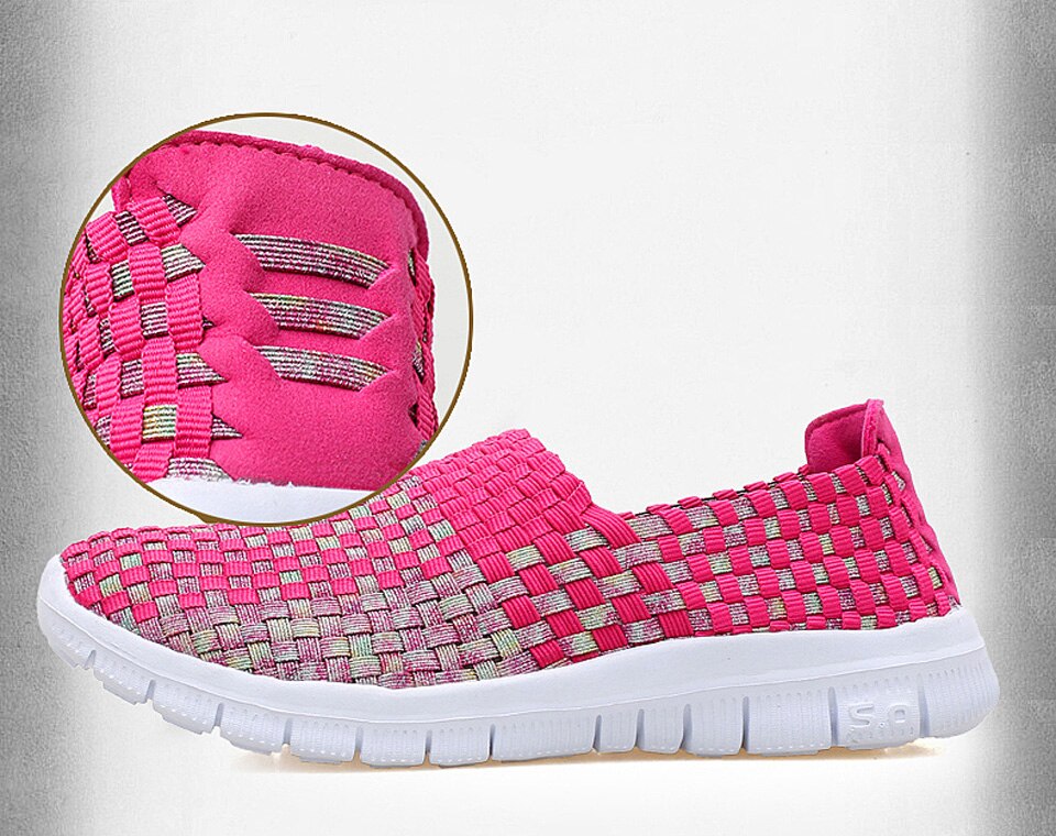 Title 7, Breathable woven mesh shoes