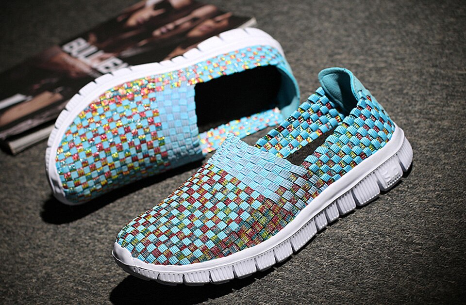 Title 14, Breathable woven mesh shoes