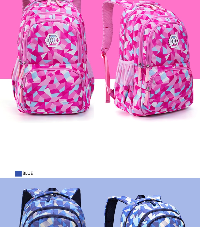 Title 2, Natural Fish Girls Shoulder Backpack Pupils 3-4...