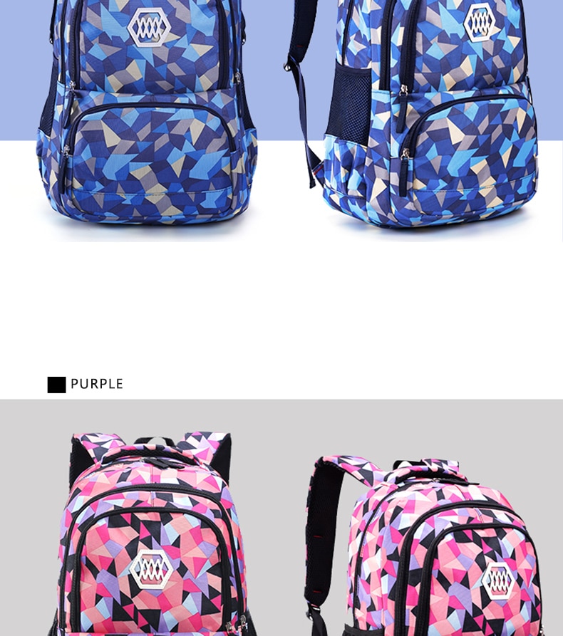 Title 3, Natural Fish Girls Shoulder Backpack Pupils 3-4...