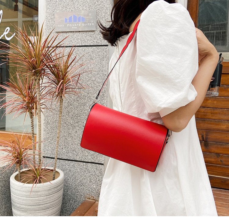 Title 20, PU female bag small square bag car stitching sm...