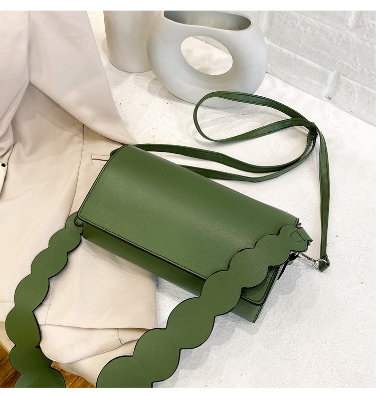 Title 25, PU female bag small square bag car stitching sm...