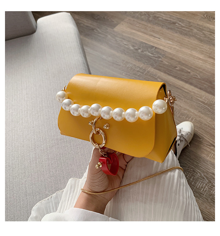 Title 16, new European style pearl shoulder bag