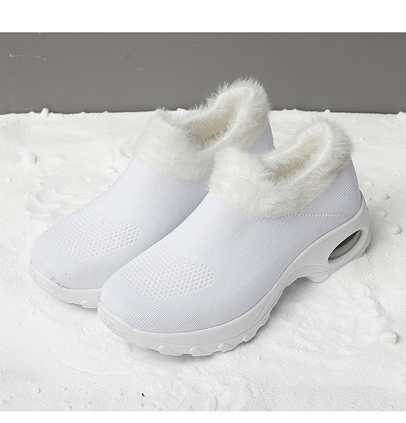 Title 7, Scarpe da donna in cotone con caldo cashmere