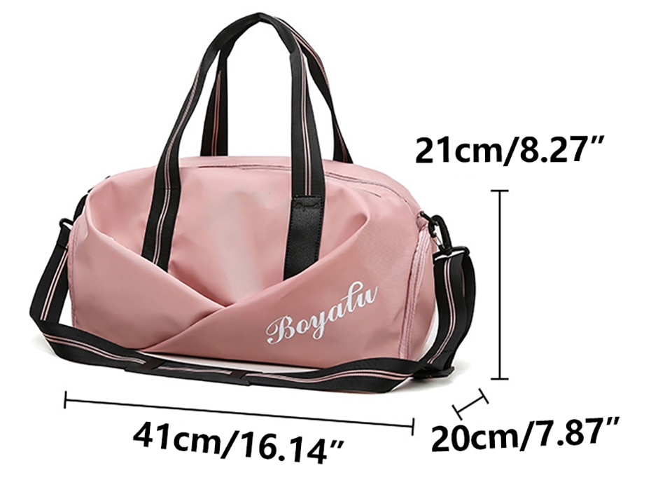 Title 16, Sport-Gymnastik-Tasche für Damen mit separatem ...