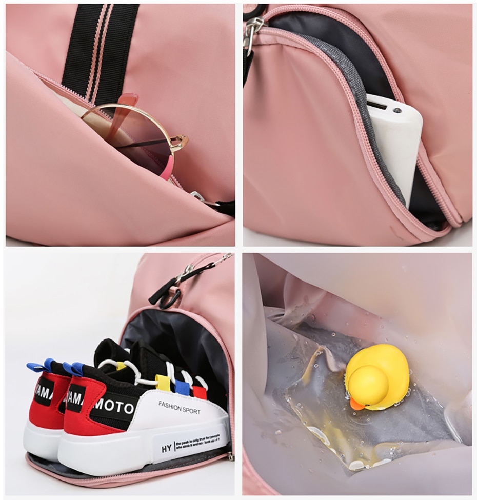 Title 19, Sport-Gymnastik-Tasche für Damen mit separatem ...