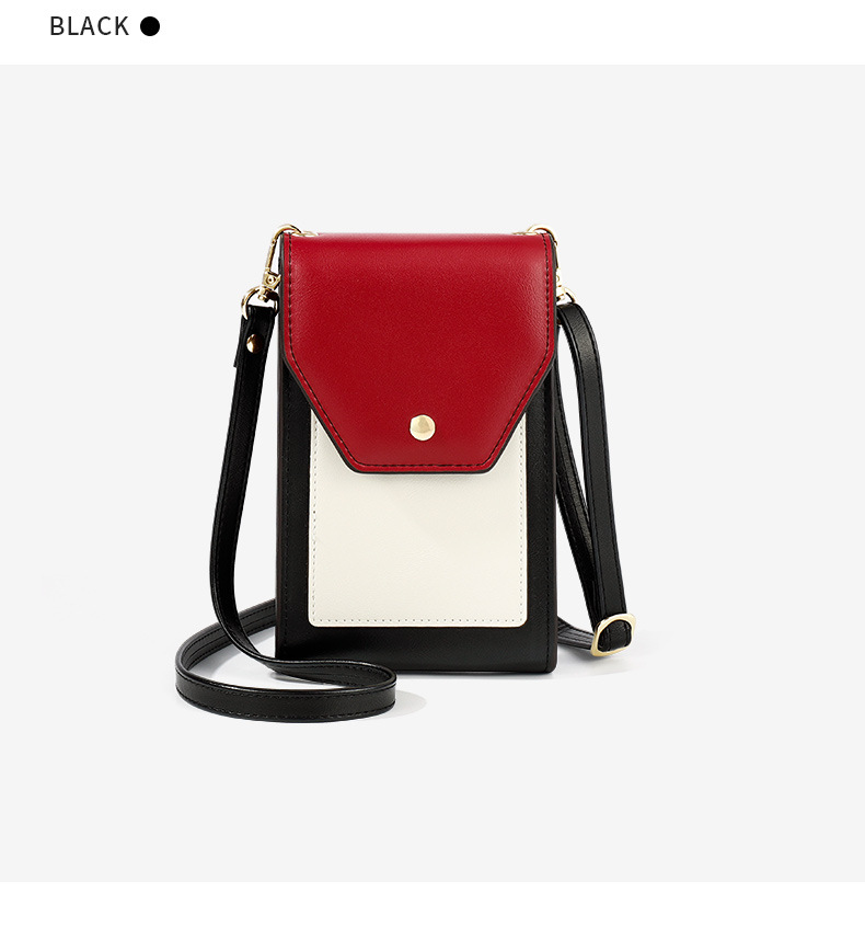 Title 9, Contrast vertical phone bag womens crossbody