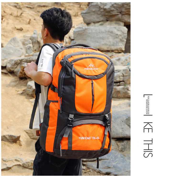 Title 9, Large capacity backpack outdoor sports travel b...