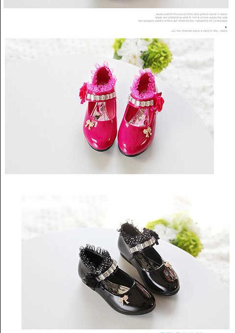 Title 7, Princess shoes fashion small leather shoes