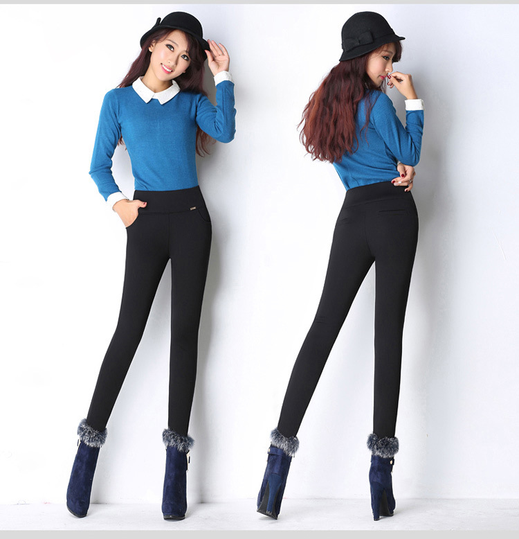 Title 6, High waist velvet padded leggings, designed for...