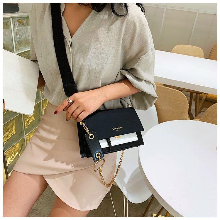 Title 8, Fashion Hit color Crossbody Small Square Bag