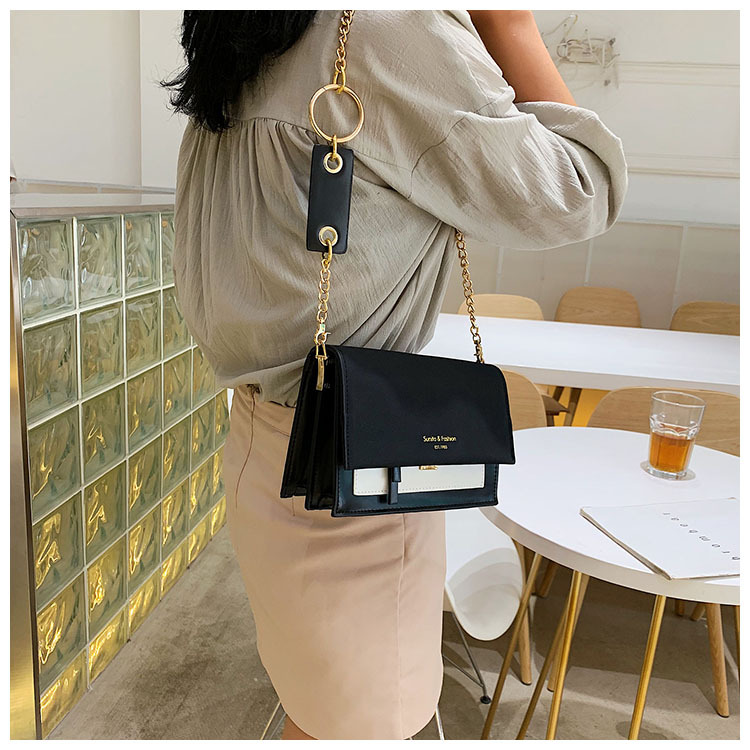 Title 10, Fashion Hit color Crossbody Small Square Bag