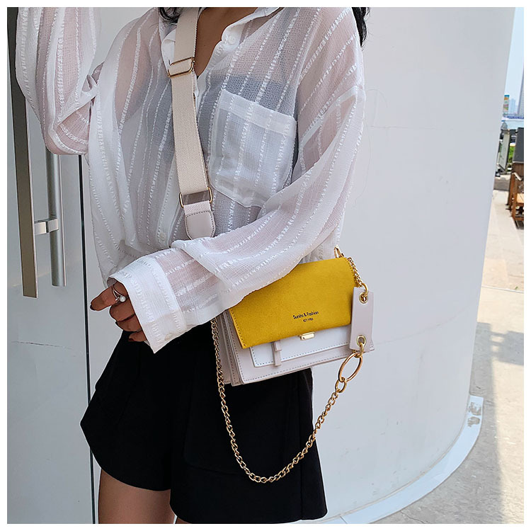 Title 15, Fashion Hit color Crossbody Small Square Bag