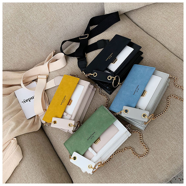 Title 21, Fashion Hit color Crossbody Small Square Bag