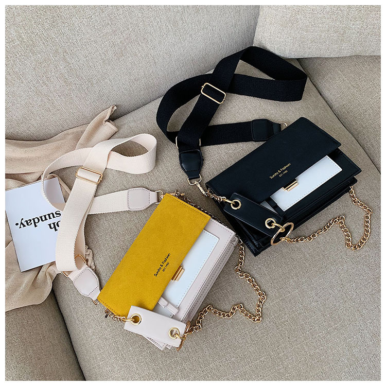 Title 22, Fashion Hit color Crossbody Small Square Bag