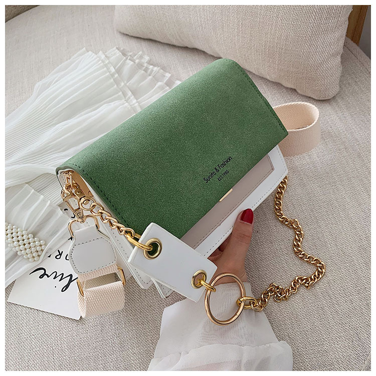 Title 27, Fashion Hit color Crossbody Small Square Bag