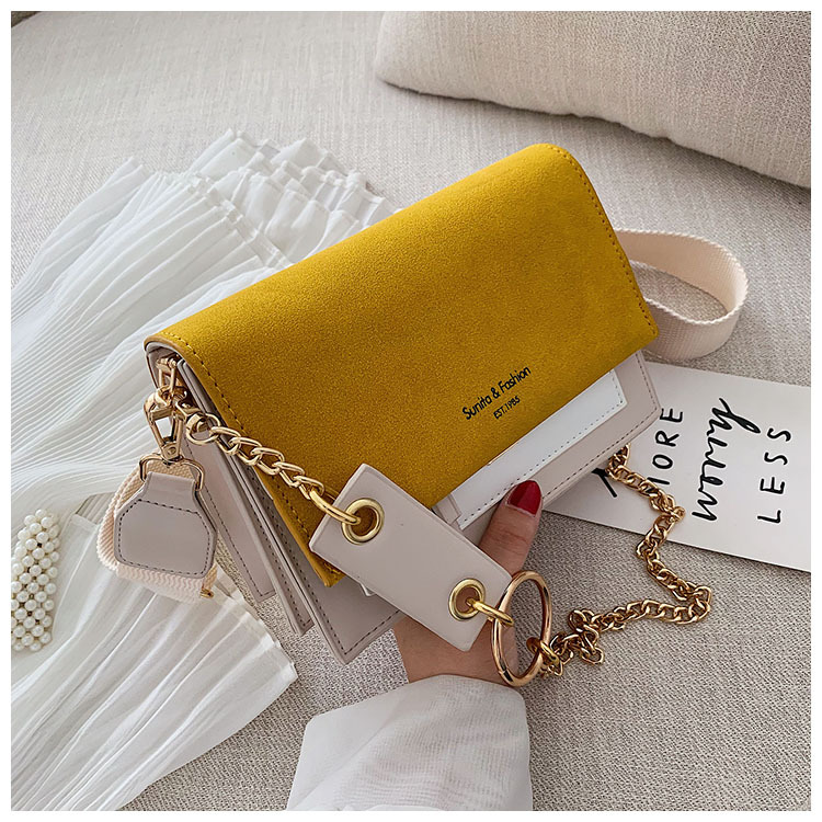 Title 30, Fashion Hit color Crossbody Small Square Bag