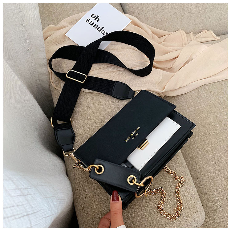 Title 31, Fashion Hit color Crossbody Small Square Bag