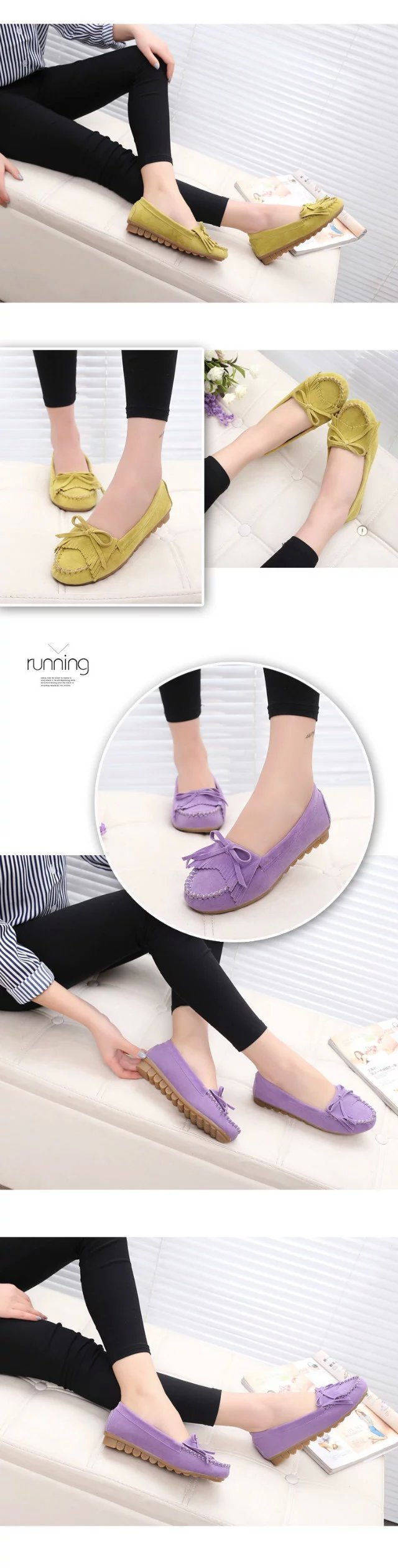 Title 4, Womens bow pump flats, stylish and comfortable...