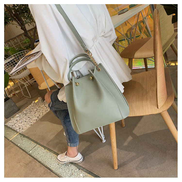 Title 3, One Shoulder Broadband Bucket Bag