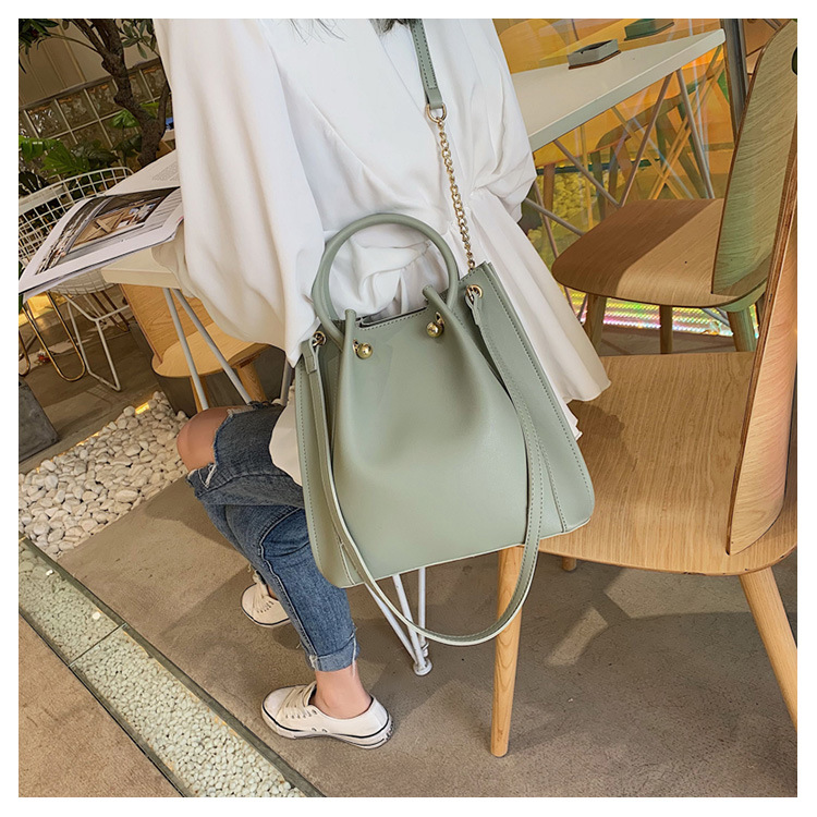 Title 7, One Shoulder Broadband Bucket Bag