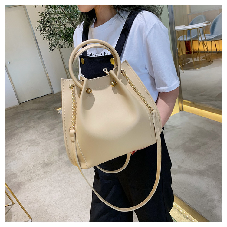 Title 16, One Shoulder Broadband Bucket Bag