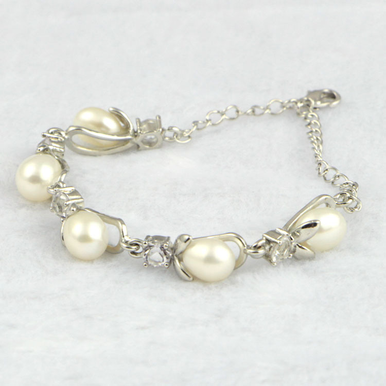 Title 2, Pearl bracelet pearl jewelry bracelet Elegant r...