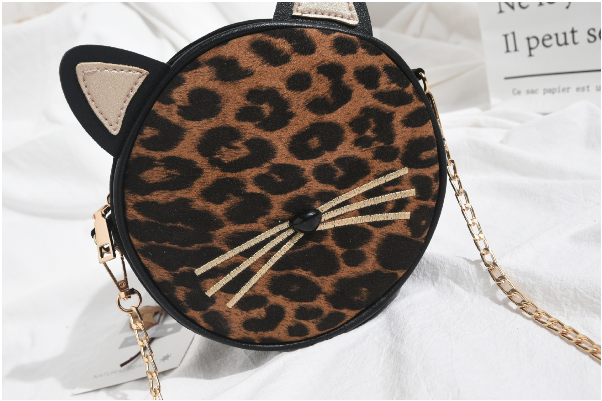 Title 3, Chic leopard print small bag girl fall new fash...