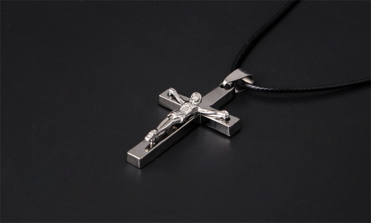 Title 1, Jesus cross pendant representing faith and hope...