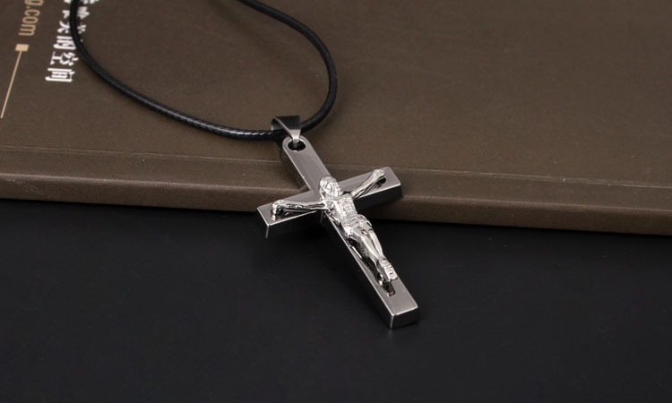 Title 2, Jesus cross pendant representing faith and hope...