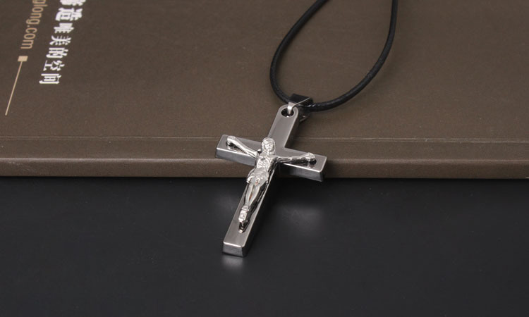 Title 5, Jesus cross pendant representing faith and hope...