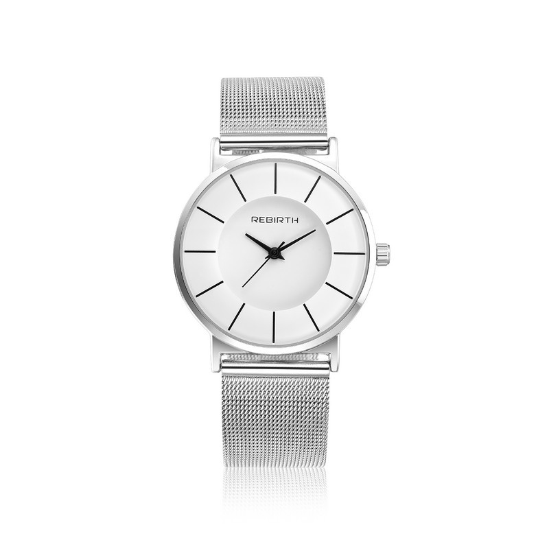 Title 1, Waterproof steel mesh watch with hands. A durab...