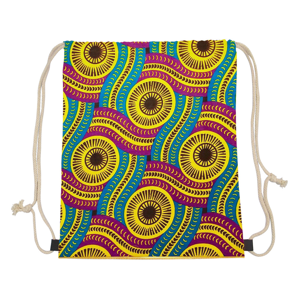 Title 6, Bohemian drawstring bag