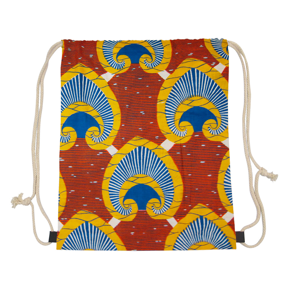 Title 10, Bohemian drawstring bag