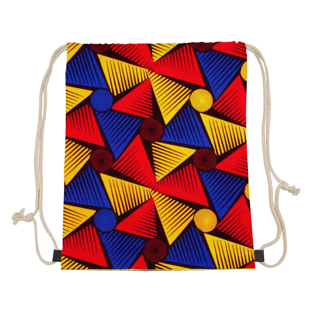 Title 14, Bohemian drawstring bag