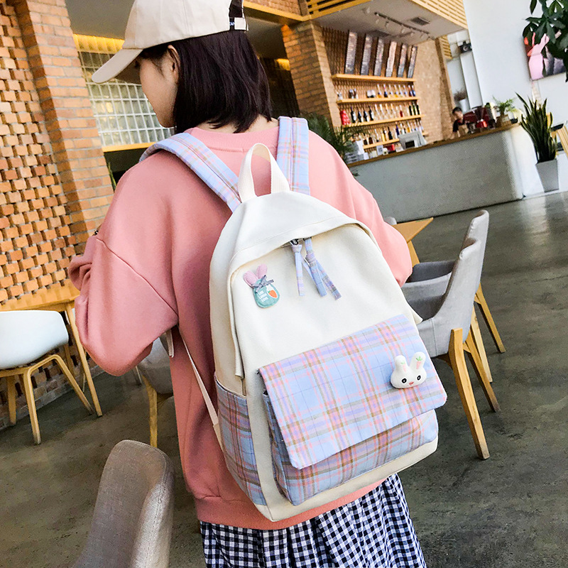 Title 10, Canvas womens fashion all-match backpack