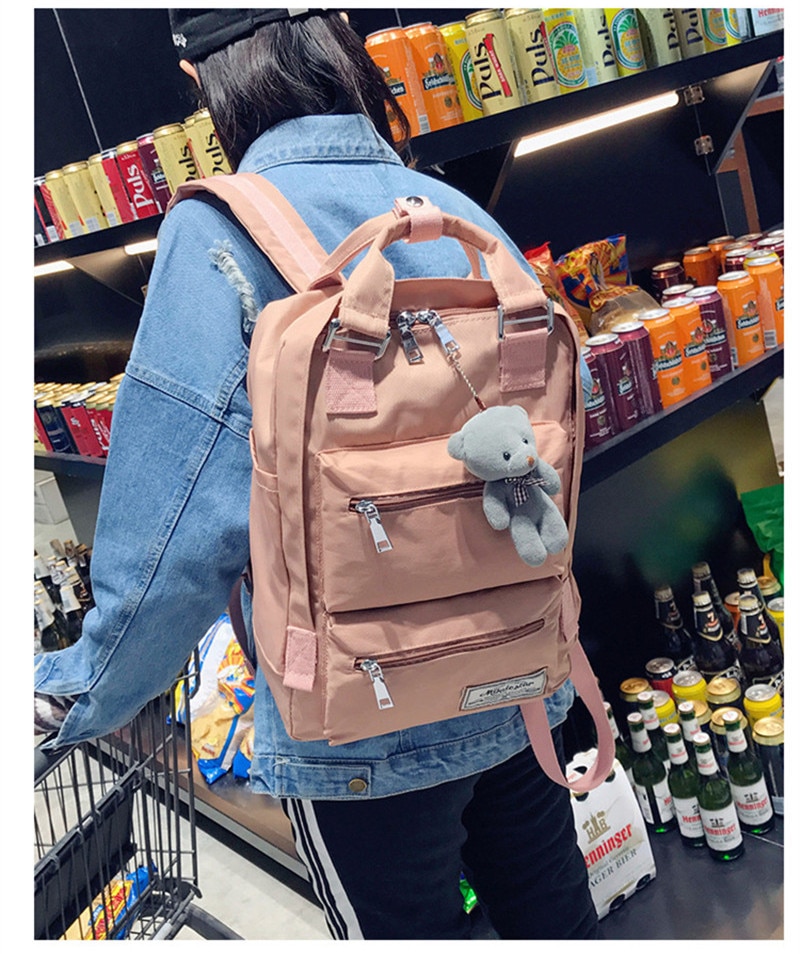 Title 17, Oxford cloth backpack