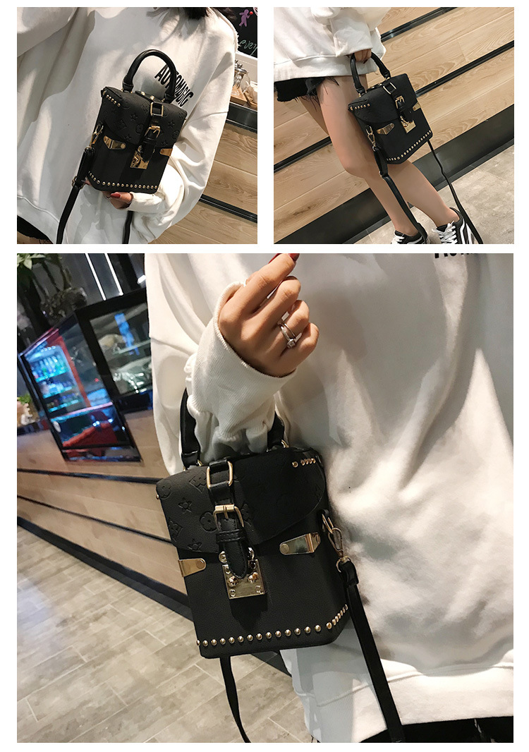 Title 10, Studded shoulder bag