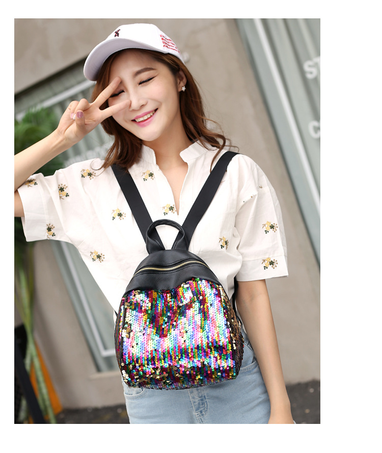 Title 3, Backpack bag, tide bag, trend, leisure bag