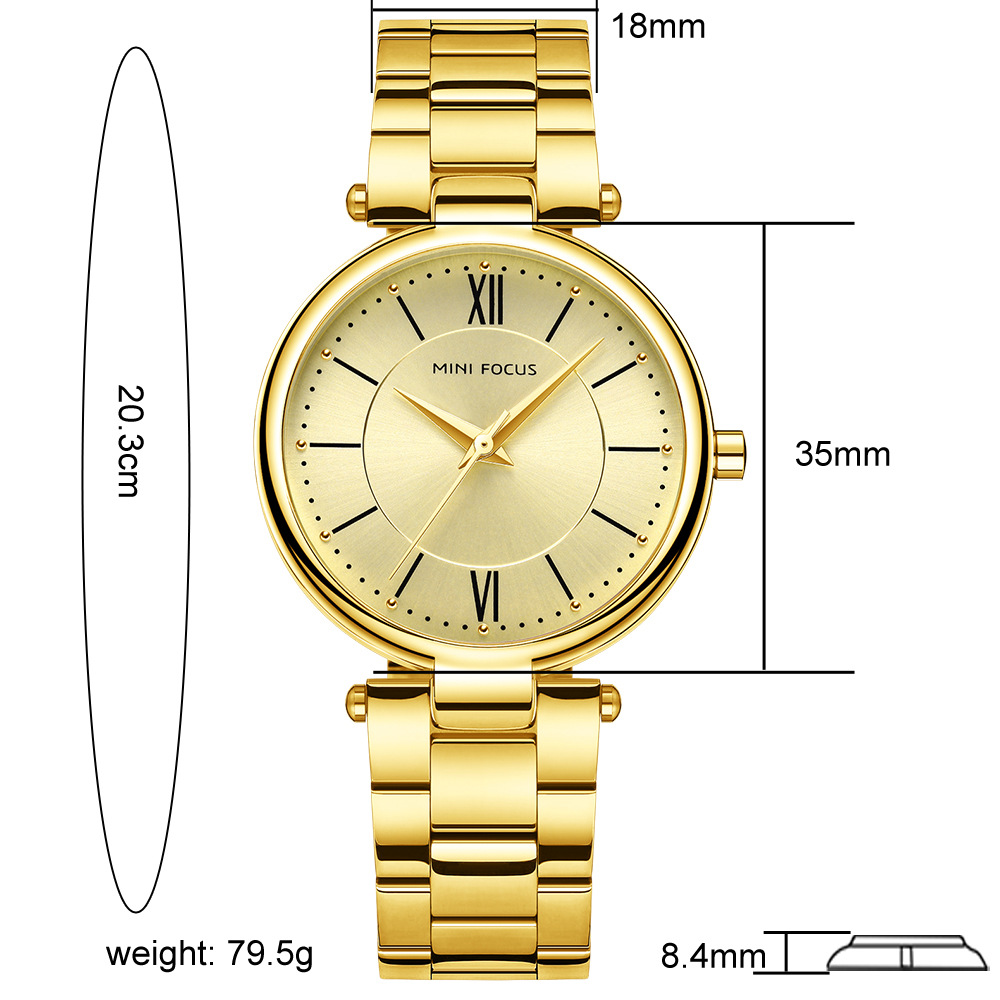 Title 3, Dames casual quartz horloge Tijdloos design met...