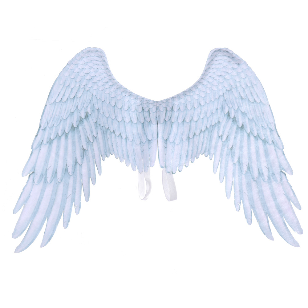 Title 9, Halloween 3D Angel Wings for Mardi Gras theme p...