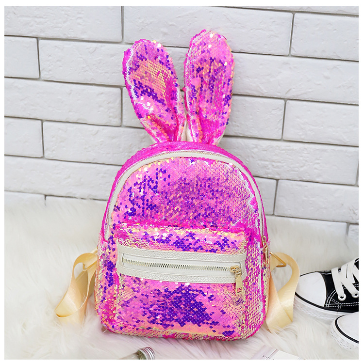 Title 2, All-match ladies leisure bag sequin small backp...