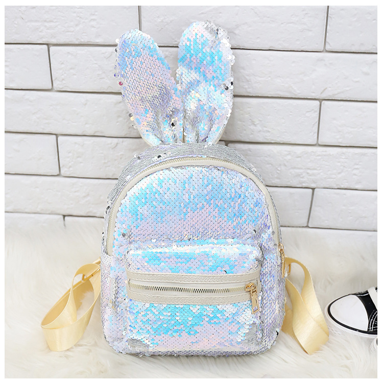 Title 8, All-match ladies leisure bag sequin small backp...