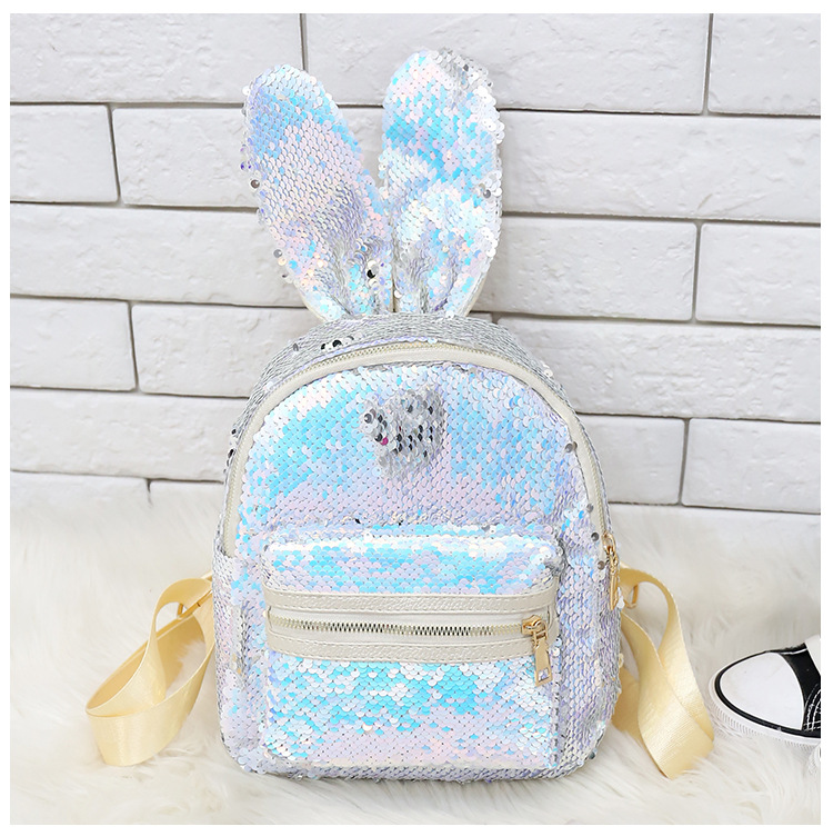 Title 9, All-match ladies leisure bag sequin small backp...